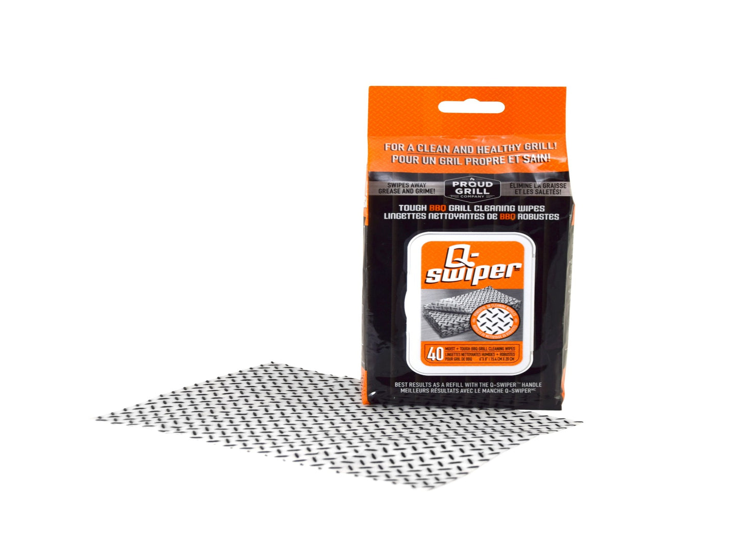 Q-Swiper Cleaning Wipes - Refill 40 ct.
