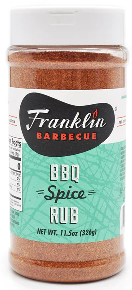 Franklin BBQ Spice Rub - 11.5 oz Bottle