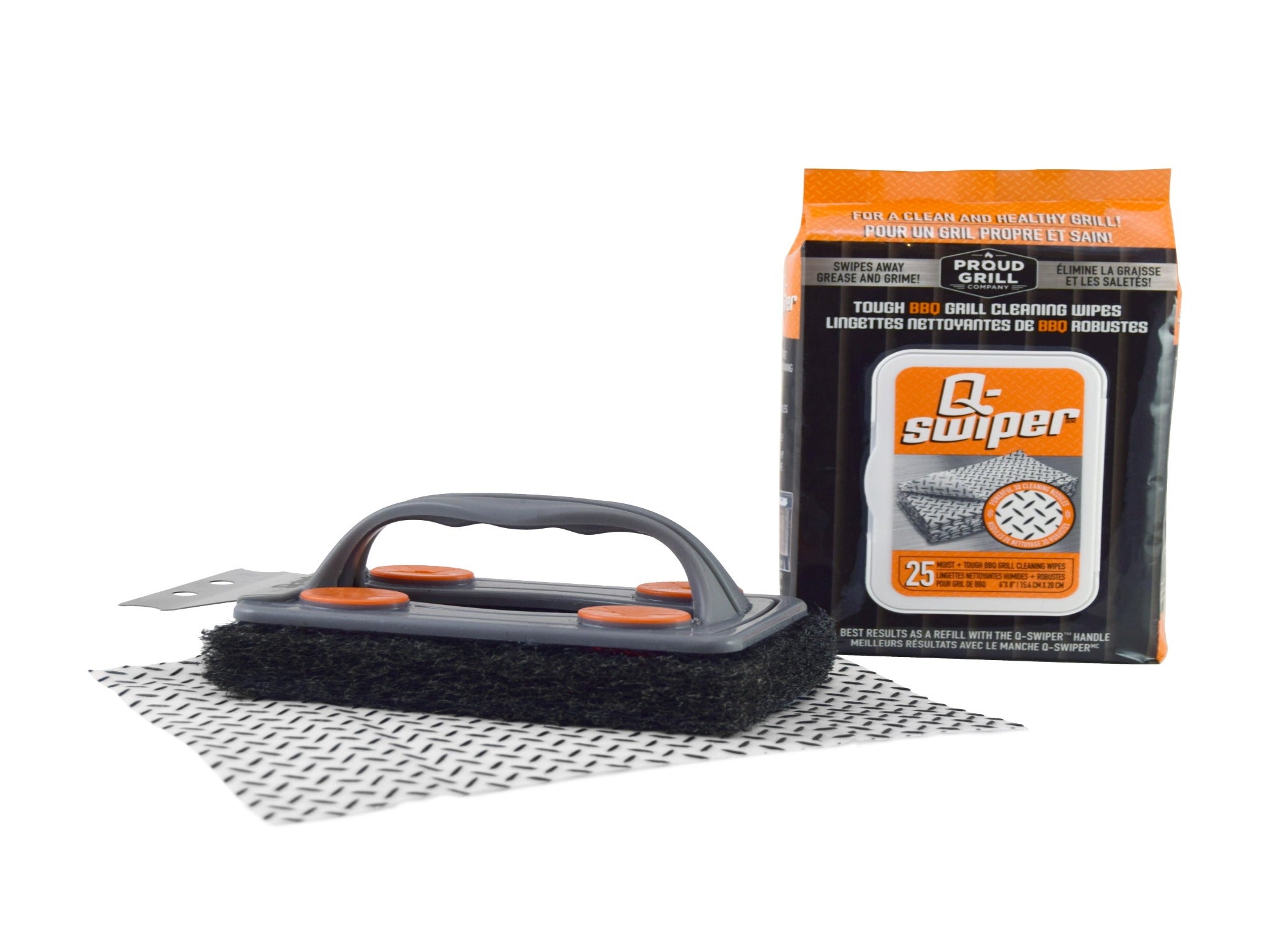 Q Swiper Grill Cleaning Kit Texas Beef Traders