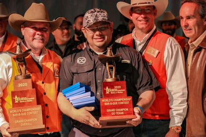Winner of the Houston Livestock Show and Rodeo BBQ Contest